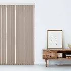 Bella Blackout Mushroom Brown 89mm Vertical Blind
