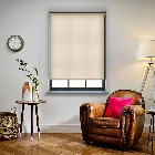 Unicolour Fr Light Cream Electric Roller Blind