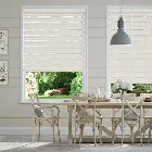 Vermont Snowdrop & Soft White Wooden Blind - 50mm Slat