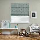 Bumblebee Mineral Blue Roman Blind