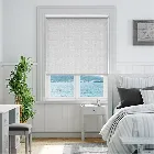 Plasma Blackout Nickel Roller Blind