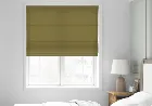Faux Suede Olive - Roman Blind