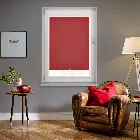 Splash Scarlet Red Perfect Fit Roller Blind