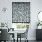 Smooth Sisal Smoky Steel Roman Blind