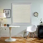 Metis Solar Cream Neat Fit Pleated Blind