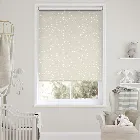 Twinkling Stars Blackout Cream Roller Blind