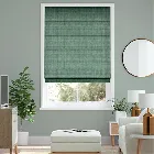 Leyton Pool Green Roman Blind