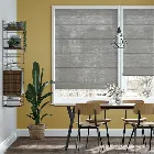 Lisbon Moody Grey Roman Blind