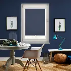 Splash Indigo Blue Perfect Fit Roller Blind