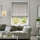 Washington Still Blue Roman Blind