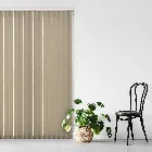 Splash Natural Hessian 89mm Vertical Blind