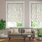 Adriana Glimmer Blackout Ivory Roller Blind