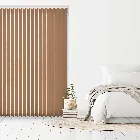 Atlantex Dark Beige 89mm Vertical Blind