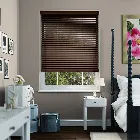 Rosewood Grain Faux Wood Blind - 38mm Slat