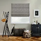 Shimmer Silver Roman Blind