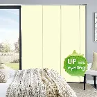 Eco Friendly Fr Cream Panel Blind
