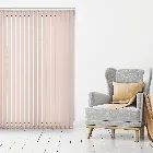 Shimmer Blackout Cream 89mm Vertical Blind
