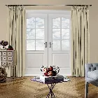 Faux Suede Cream Curtain