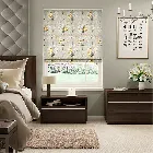 Jackson Linen Pumpkin Roman Blind