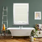 Cellular Ivory Thermal Perfect Fit Pleated Blind