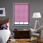 Splash Orchid Purple Electric Roller Blind