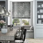 Slender Forest Velvet Moonlight Roman Blind