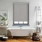 Isla Pvc Blackout Marina Grey Electric Roller Blind