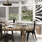 Metro Stripe Perfect Fit Venetian Blin