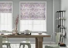 Corsica Mauve - Roman Blind