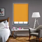 Bella Blackout Solar Yellow Electric Roller Blind