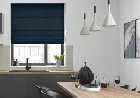 Faux Suede Navy - Roman Blind