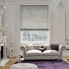 Harlow Woven Grey Roman Blind
