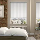 Empathy Blackout Cotton White Roller Blind