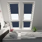 Elements Royal Blue Blackout Blind For Velux Windows