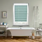 Mirabella Solar Crush River Blue Solar/thermal Perfect Fit Pleated Blind
