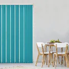 Bella Blackout Turquoise Blue 89mm Vertical Blind