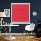 Infusion Solar Raspberry Neat Fit Pleated Blind