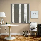 Basix Blackout Charcoal Grey 127mm Vertical Blind