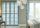 Daytona Maya Blue - Plantation Shutter