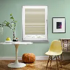 Cellular Blackout Taupe Solar/thermal Perfect Fit Pleated Blind