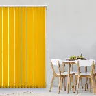 Unishade Blackout Fr Luna Yellow 127mm Vertical Blind