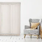 Papaya Rice 89mm Vertical Blind