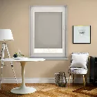 Unicolour Fr Taupe Brown Perfect Fit Roller Blind