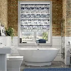 Splash Blackout Aguas Splash Blue Roller Blind