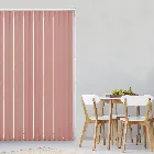 Bella Blackout Blush Pink 89mm Vertical Blind