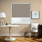 Splash Latte Brown Electric Roller Blind