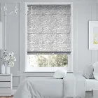 Lugano Silver Roman Blind