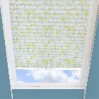 Sakura Primrose Pleated Skylight Blind