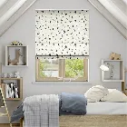 Swallows And Swifts Blue Roman Blind