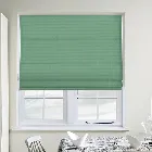 Panama Turquoise Roman Blind